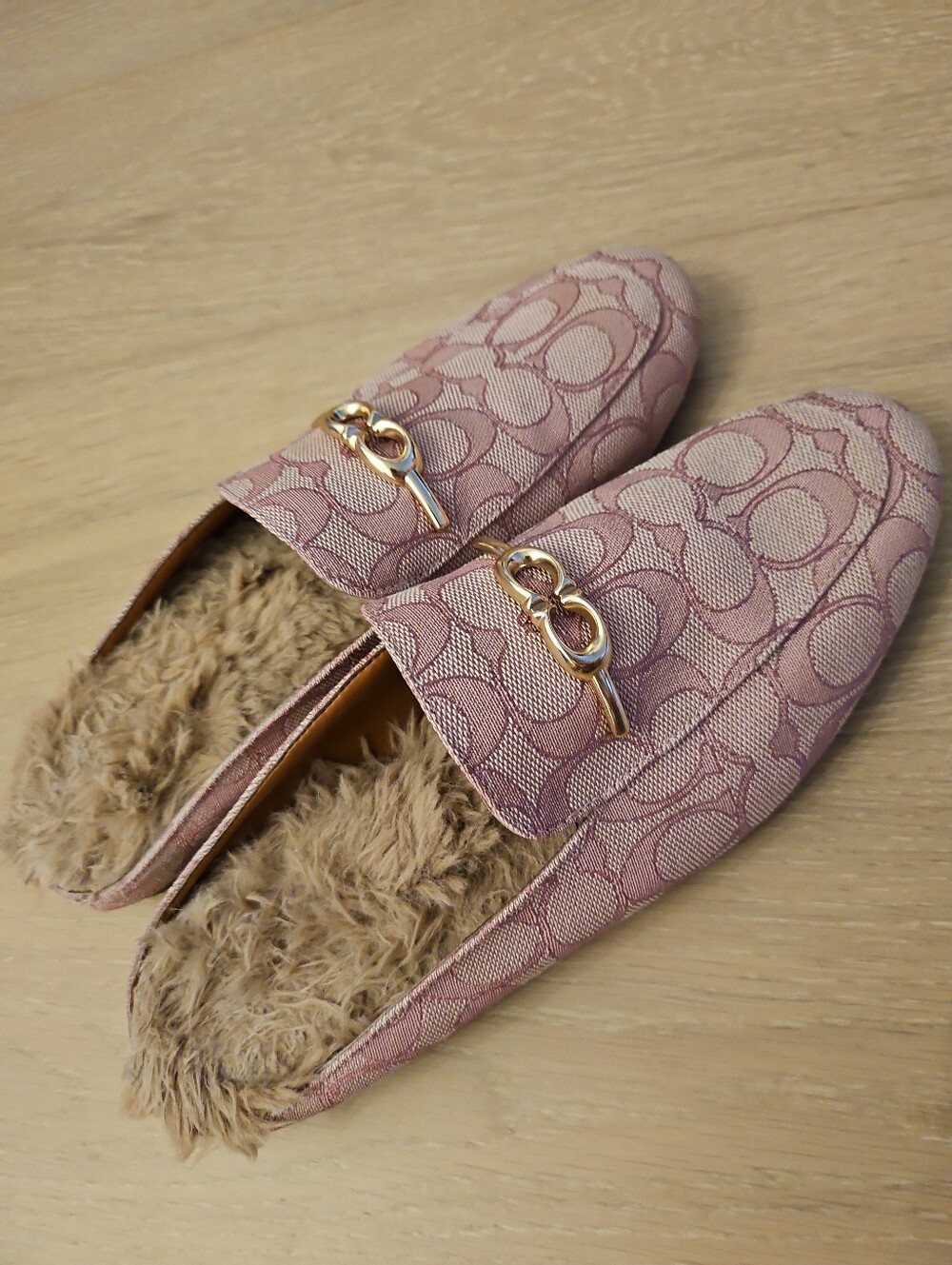 Pink Coach Loafers - Picture 3 of 6
